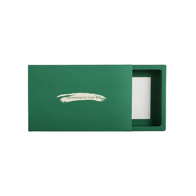 PU Pantone κιβώτιο δέρματος που γλιστρά το κιβώτιο δώρων συρταριών της Kraft που διπλώνει TUV