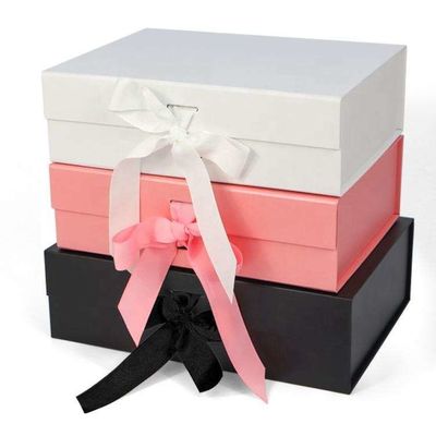 Καλλυντικής συσκευασίας κιβωτίων Skincare κιβωτίων μαγνητικής πολυτέλειας δώρων πτυχές συσκευασίας κιβωτίων