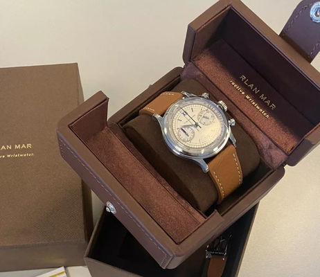 Μηχανική SGS κιβωτίων συσκευασίας Wristwatch διπλή ανοικτή πιστοποίηση