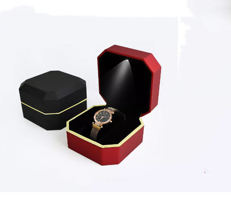 COem οκταγώνων Wristwatch συσκευάζοντας κιβώτιο ρολογιών κιβωτίων χειροποίητο οδηγημένο