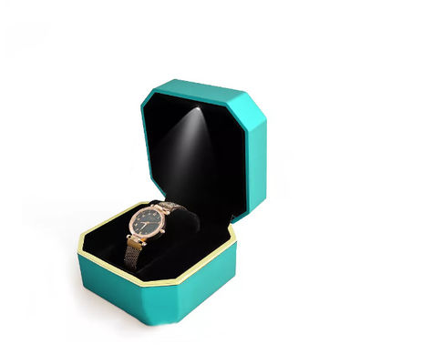 COem οκταγώνων Wristwatch συσκευάζοντας κιβώτιο ρολογιών κιβωτίων χειροποίητο οδηγημένο