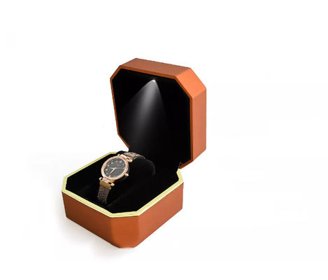 COem οκταγώνων Wristwatch συσκευάζοντας κιβώτιο ρολογιών κιβωτίων χειροποίητο οδηγημένο