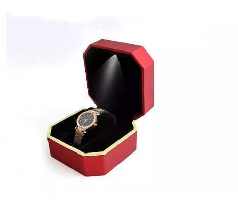 COem οκταγώνων Wristwatch συσκευάζοντας κιβώτιο ρολογιών κιβωτίων χειροποίητο οδηγημένο