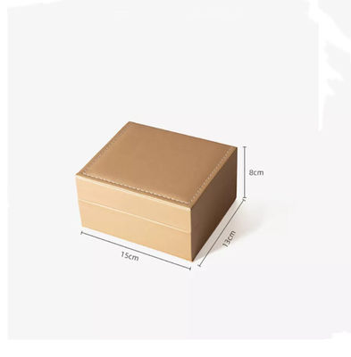 Συσκευάζοντας βελούδο 15*13*7.6cm υψηλών σημείων κιβωτίων Wristwatch Ruizhuo