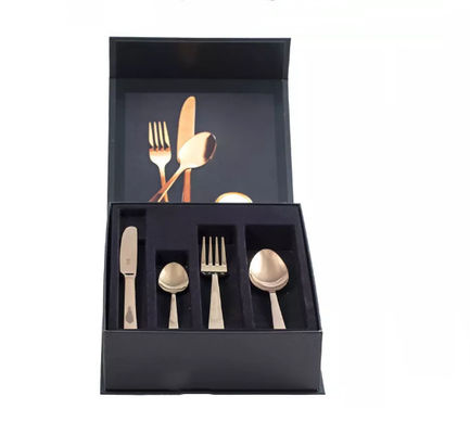 Ανακυκλωμένο Dinnerware υλικών συσκευάζοντας κιβώτιο δώρων εγγράφου κιβωτίων 160gsm 210gsm για τα μαχαιροπήρουνα