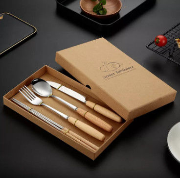 Dinnerware ODM cOem συσκευάζοντας δίκρανο μαχαιριών κιβωτίων και κιβώτιο κουταλιών