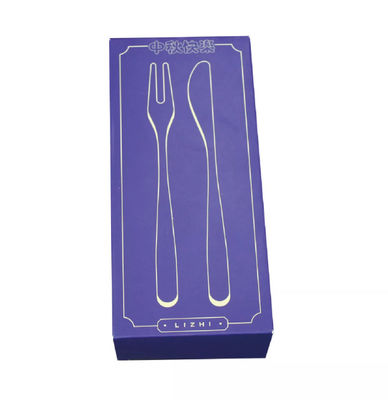 Λουστράρισμα Dinnerware του συσκευάζοντας καθορισμένου κιβωτίου γευμάτων κιβωτίων για το κουτάλι δικράνων