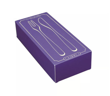 Λουστράρισμα Dinnerware του συσκευάζοντας καθορισμένου κιβωτίου γευμάτων κιβωτίων για το κουτάλι δικράνων
