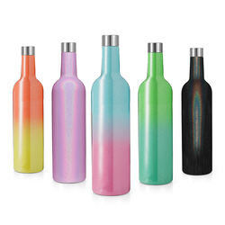 500ml εγκιβωτισμένη μονωμένη ανοξείδωτο εξάχνωση συνόλων γυαλιού κρασιού