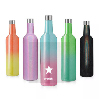 500ml εγκιβωτισμένη μονωμένη ανοξείδωτο εξάχνωση συνόλων γυαλιού κρασιού
