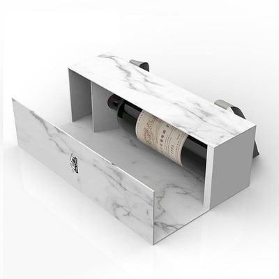 Κιβώτια δώρων ουίσκυ οινοπνεύματος CHAMPAGNE στιλπνά/λήξη ελασματοποίησης μεταλλινών